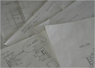 Our ideas start with the input and concept sketches of skilled craftsmen.